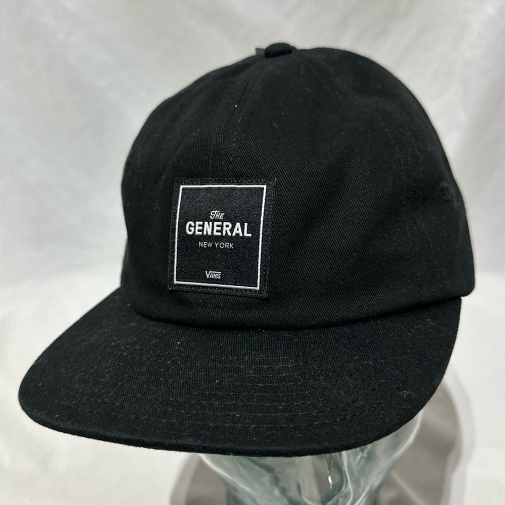 Vans x The General New York‎ Limited Edition Cap Black White Adjustable Hat